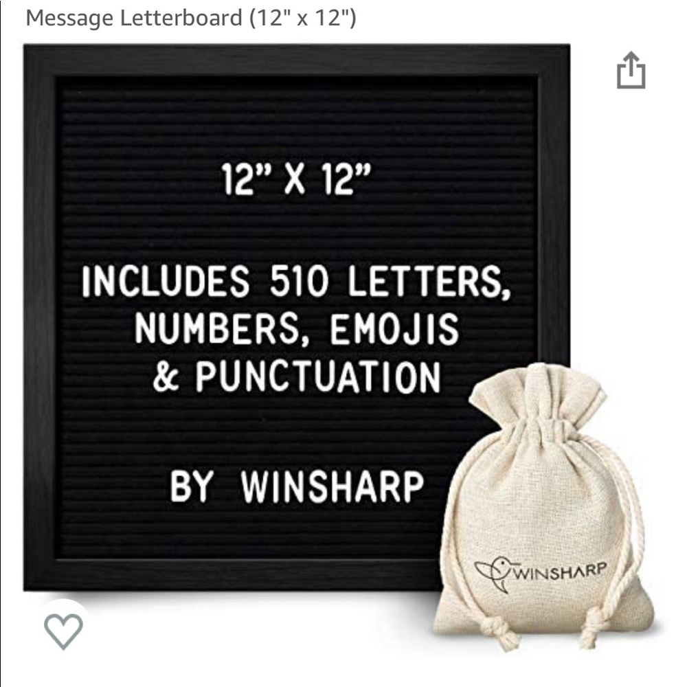 Letter board
